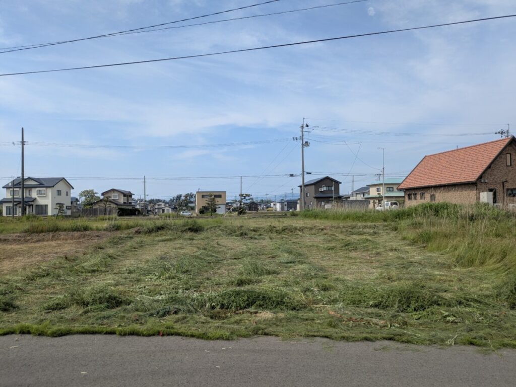 【建築条件無し】　N24　落合字古悪土