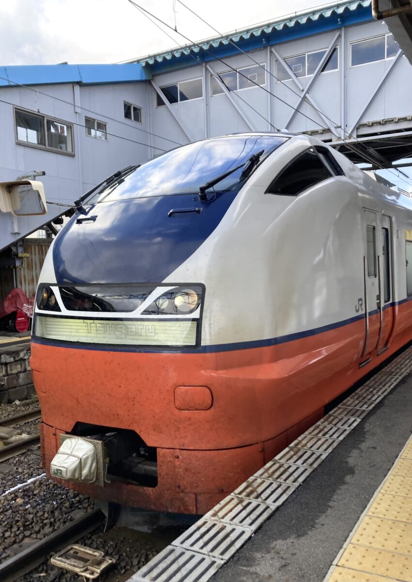 『冬は電車移動が楽』。