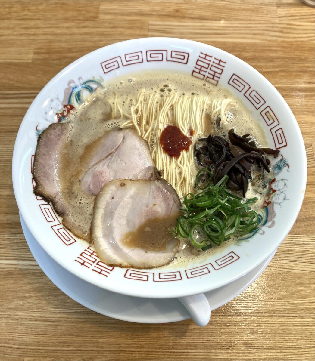 『豚骨醤油soba』。
