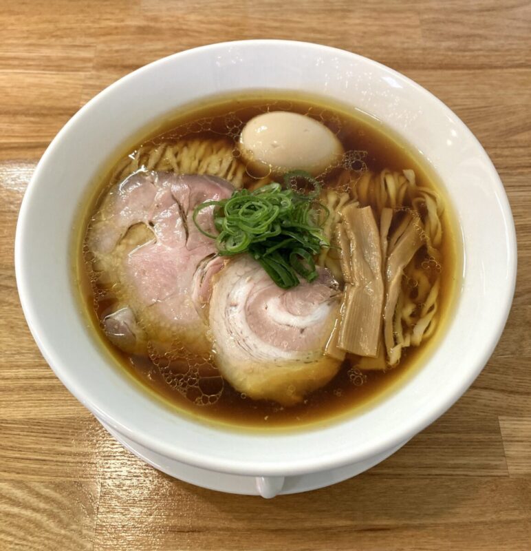 『醤油soba』。