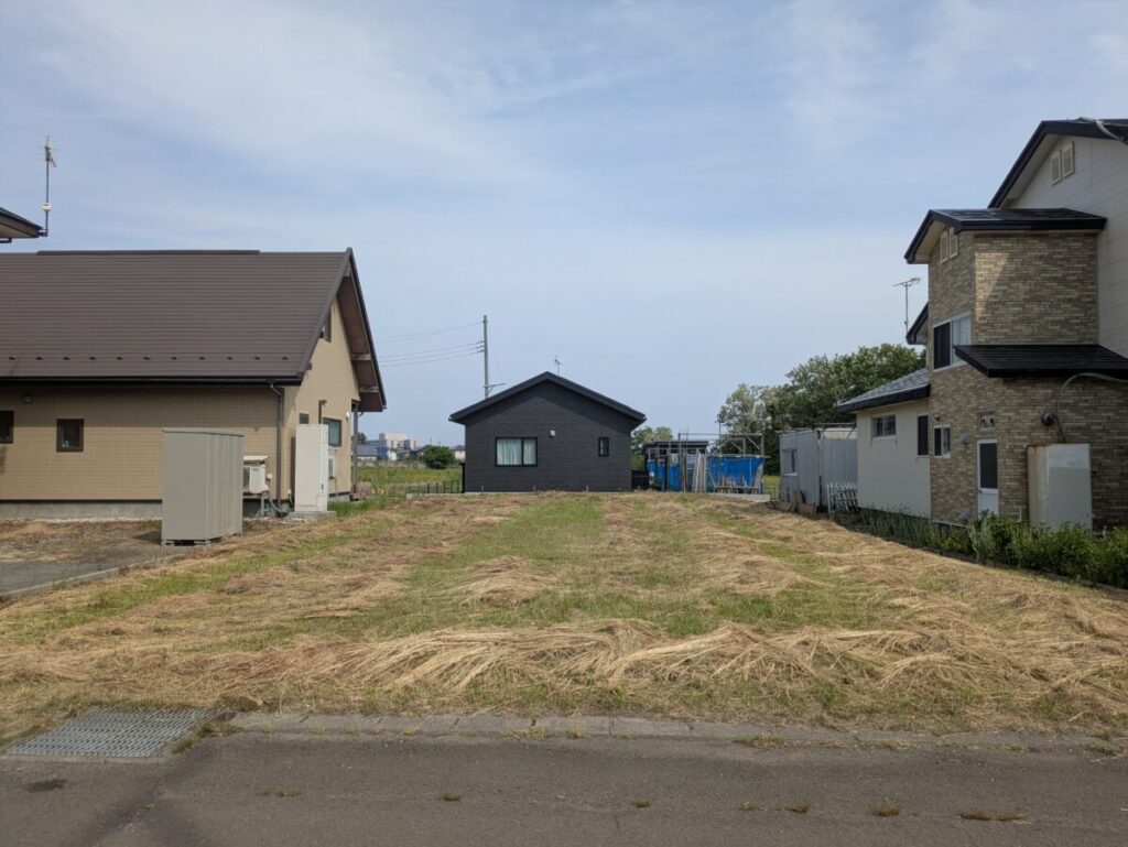 【建築条件無し】　落合亀谷地　売土地
