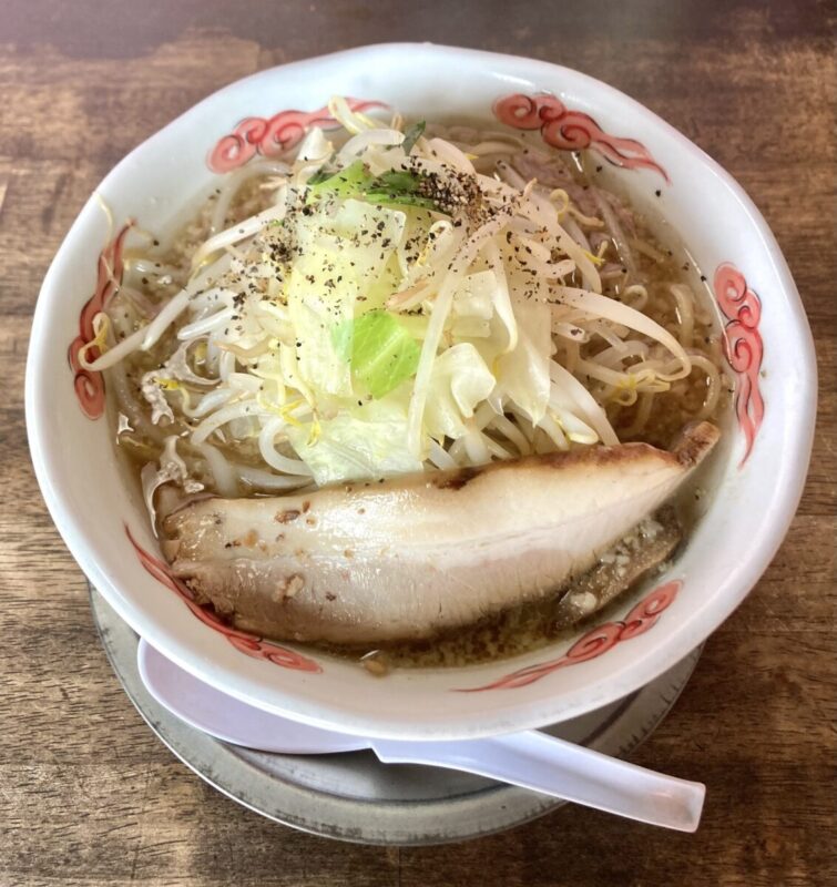 『久しぶりの豪麺の正油』。