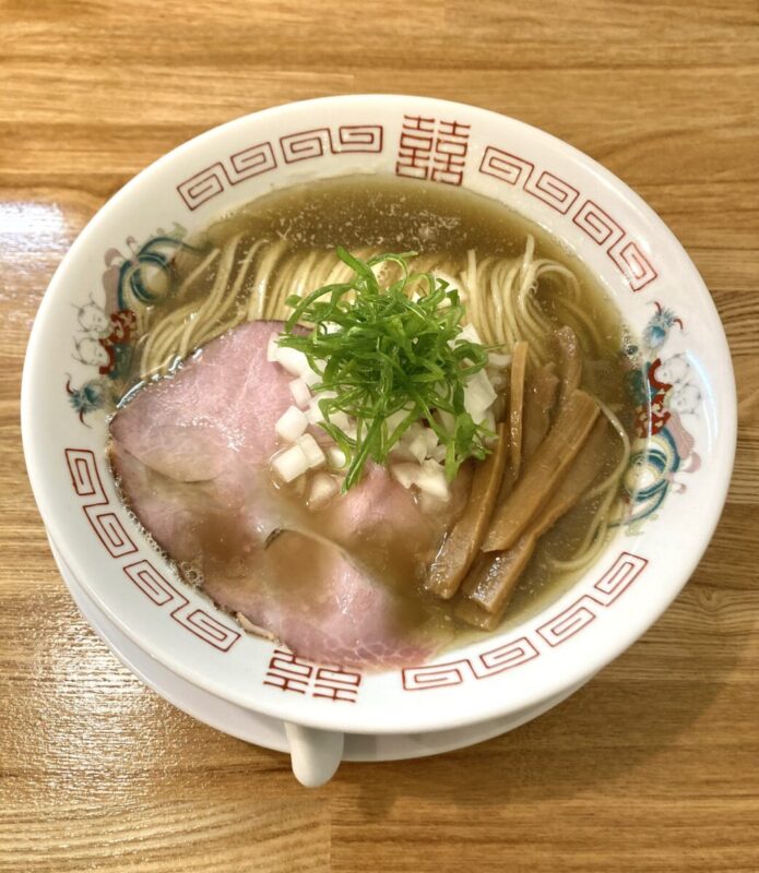 『純煮干しsoba』。