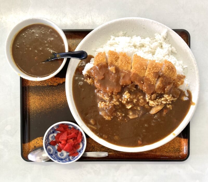 『カツカレー初め』。