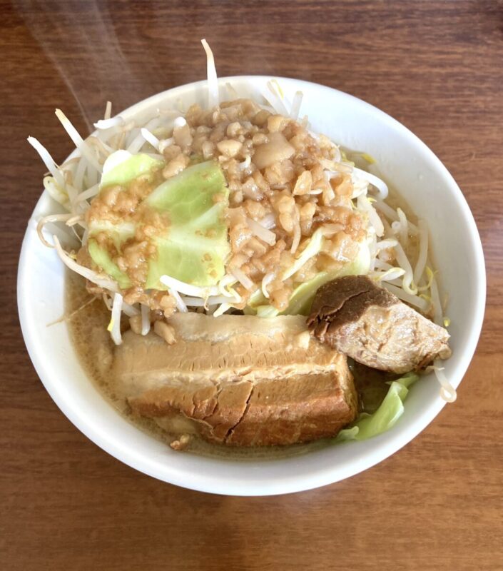 『濃厚豚ソバ最高』。　