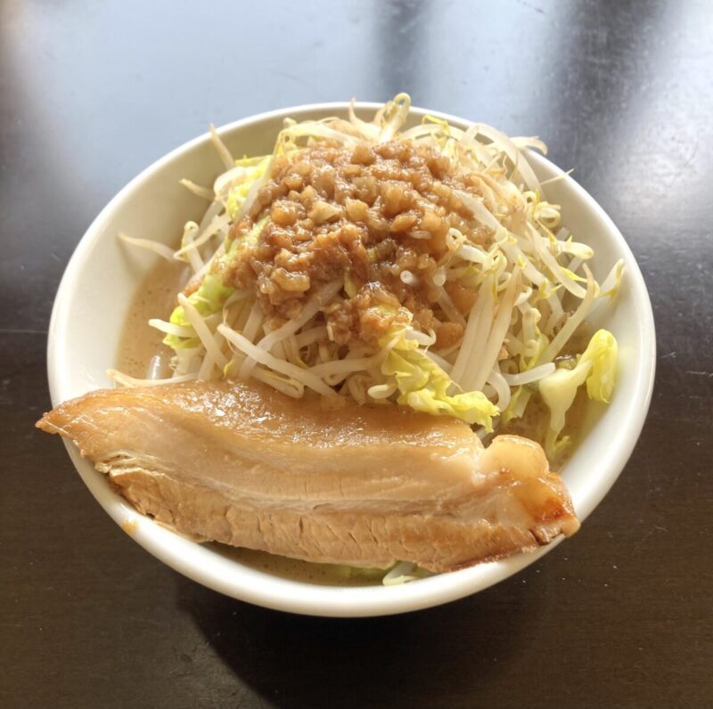 『今回は濃厚豚ソバ』。