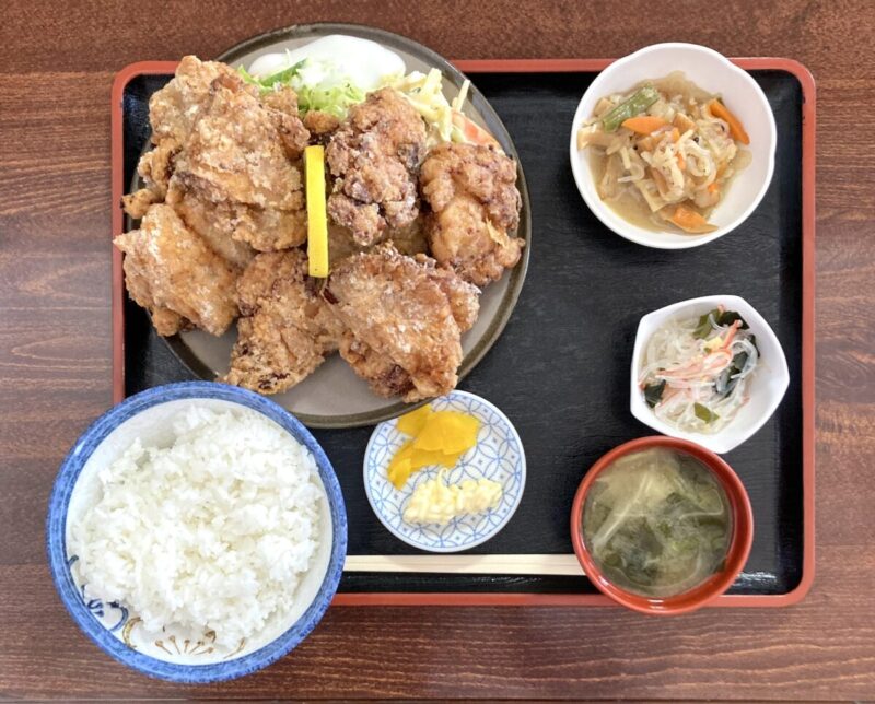 『からあげ定食の人』。