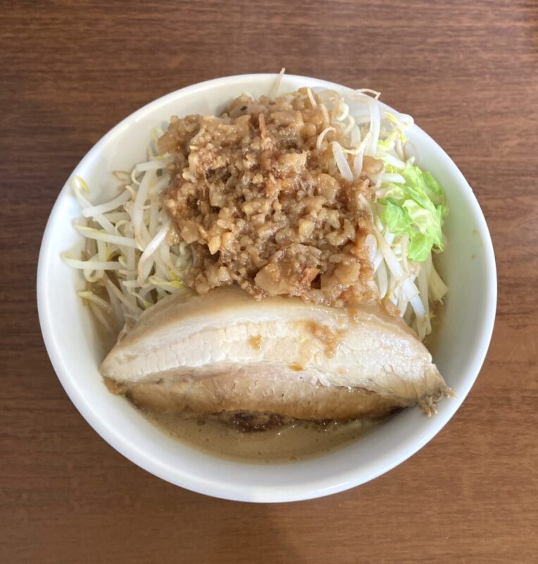 『今回も濃厚豚ソバ』。