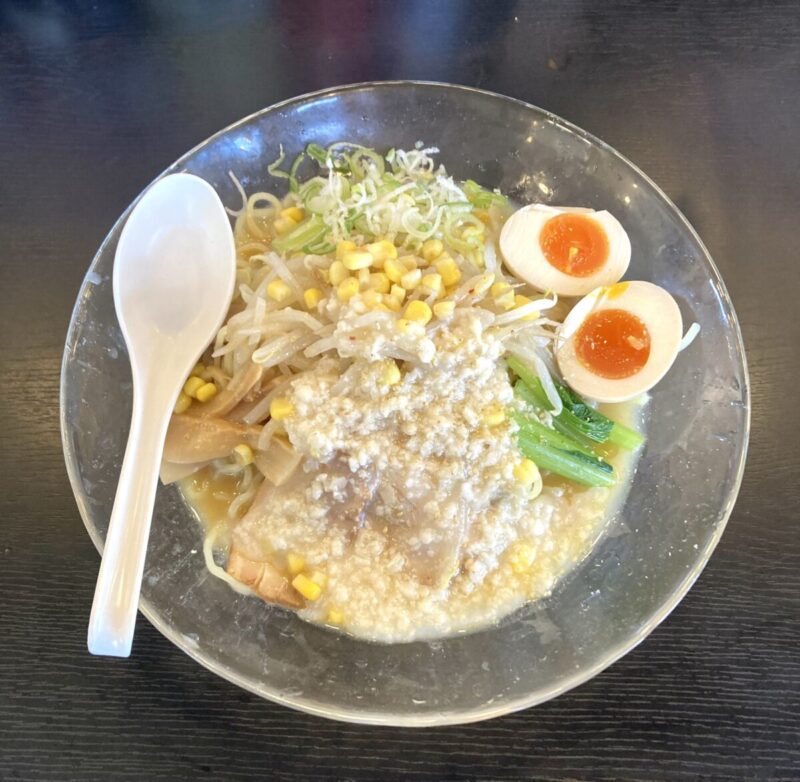 『冷し味噌らーめん』。