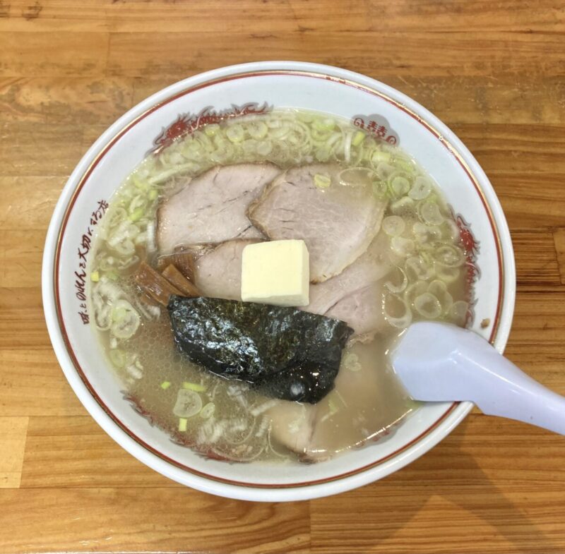 『吾作さんで塩バター』。